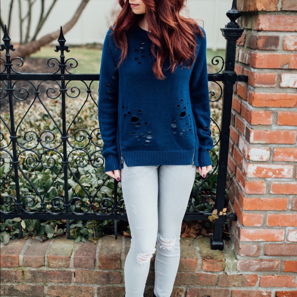 Distressed Sweater